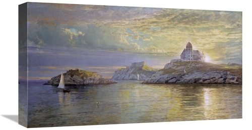 Global Gallery GCS-268461-22-142 22 in. Harbor Entrance on Bull Point&