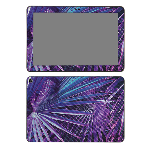 MightySkins CF-AMFIHD82-Neon Palms Carbon Fiber Skin for Amazon Fire H