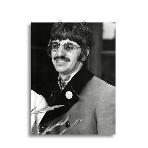 Ringo Starr of The Beatles in 1967 Canvas Print or Poster