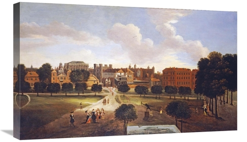 Global Gallery GCS-267513-30-142 30 in. A View of Old Horse Guards Par