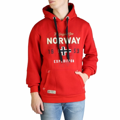 Red Geographical Norway Guitre100_man_red