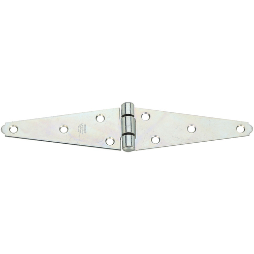 Stanley National Hardware N128-017 5 in. Heavy Strap Hinge, Zinc P