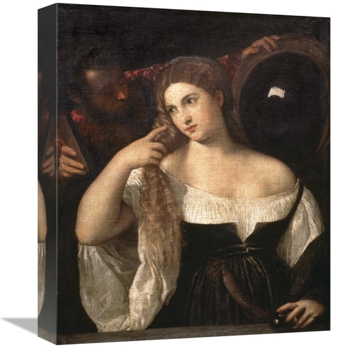 Global Gallery GCS-280571-16-142 16 in. Portrait of a Woman at Her Toi