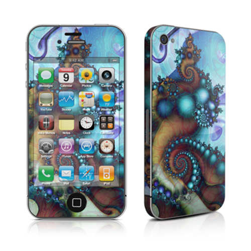DecalGirl AIP4-SEAJWL iPhone 4 Skin - Sea Jewel