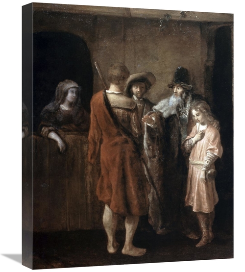 Global Gallery GCS-277497-22-142 22 in. Farewell of Benjamin Art Print