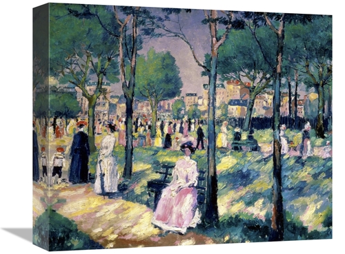 Global Gallery GCS-278348-16-142 16 in. On the Boulevard Art Print - K