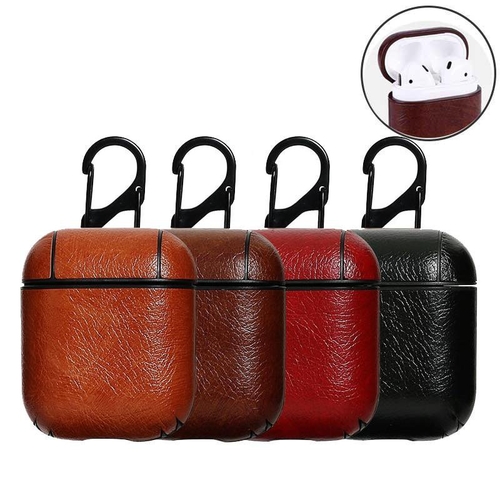 Leather Apple AirPods Protective Case