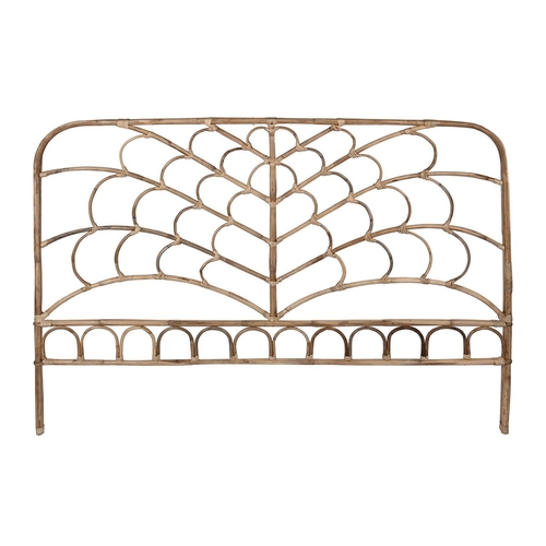 Headboard DKD Home Decor Natural Rattan 178 x 4 x 90 cm 178 x 4 x 129