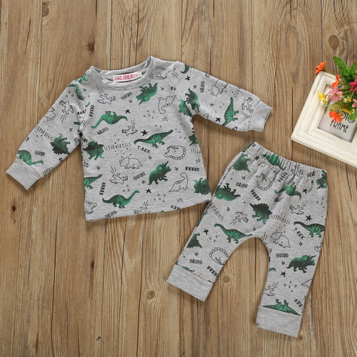 Pudcoco Autumn 2PCS Newborn kids Baby Boy Girl