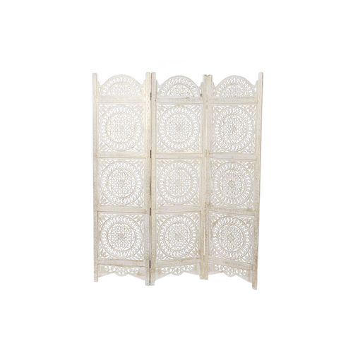 Folding screen DKD Home Decor 8424001850112 Wood Mango wood MDF Wood