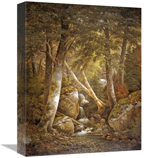 Global Gallery GCS-266331-16-142 16 in. Wooded Interior Art Print - He