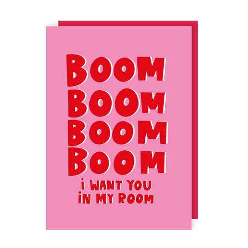 Vengaboys Boom Boom Valentine's Card (Pack of 6)