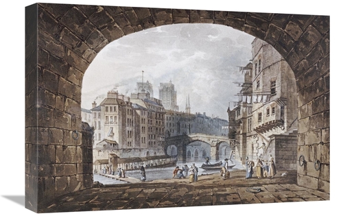 Global Gallery GCS-266611-22-142 22 in. From Under the Arch of St. Mic