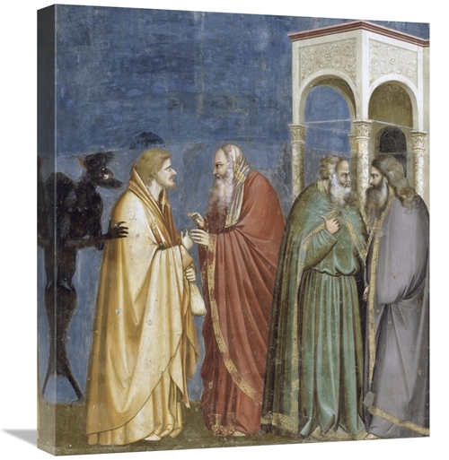 22 in. Treachery of Judas Art Print - Giotto