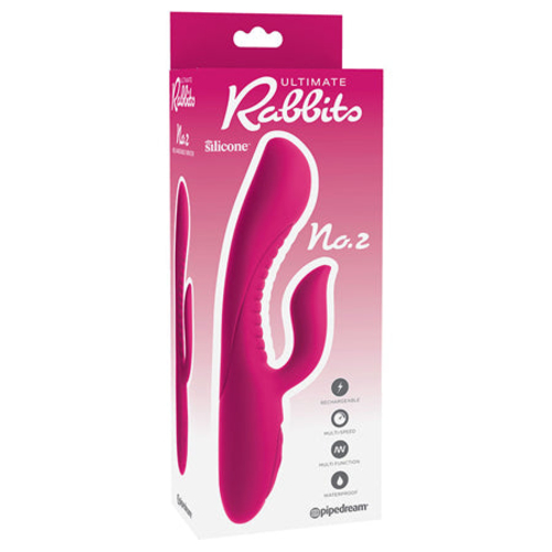 Pipedream Ultimate Rabbits No. 2 Rechargeable Silicone Dual