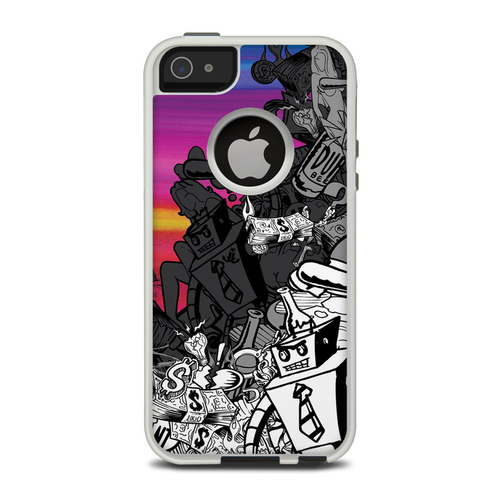 DecalGirl OCI5-ROBOFIGHT OtterBox Commuter iPhone 5 Case Skin - Robo F