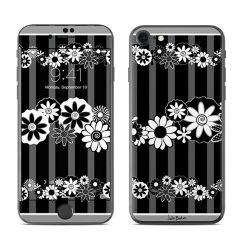 DecalGirl AIP8-BLKRETRO Apple iPhone 8 Skin - Black Retro