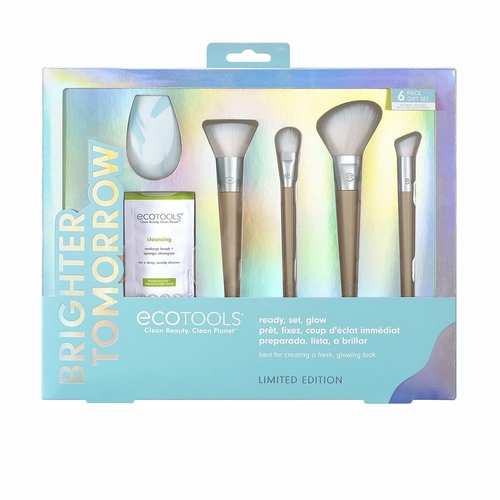 Set of Make-up Brushes Ecotools Brighter Tomorrow Ready, Set, Glow (5