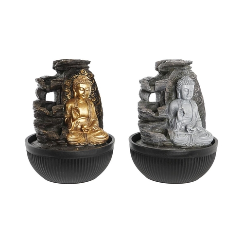 Fountain DKD Home Decor 21 x 21 x 25 cm Buddha Resin Oriental (2