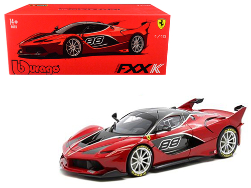 Ferrari FXX-K #88 Red \Signature Series\" 1/18 Diecast Model Car by