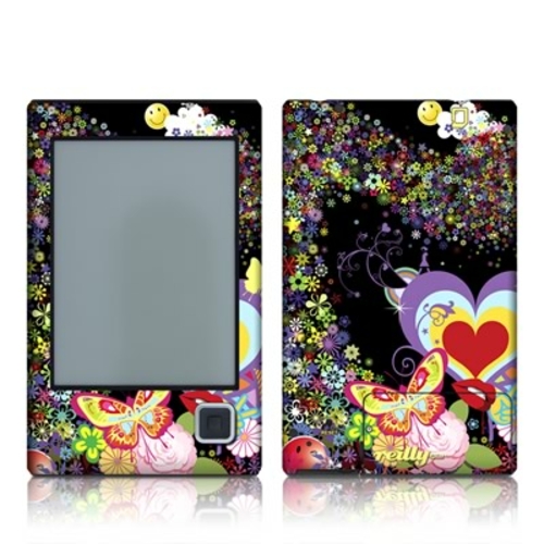 DecalGirl BCBK-FLOWERCLOUD Bookeen Cybook Gen 3 Skin - Flower Cloud