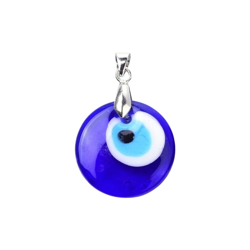 Evil Eye Pendant, Round