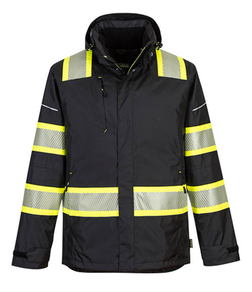 Portwest F144BKRXL Iona Plus Winter Jacket, Black - Extra Large