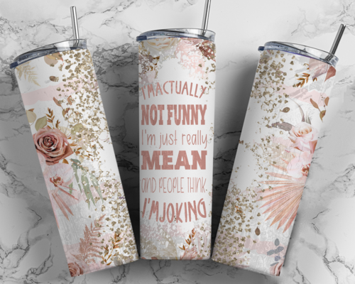 20oz Mean Joking Tumbler