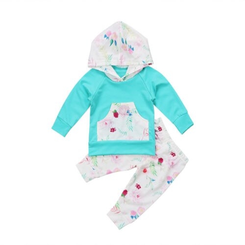 Fashion Newborn Baby Boys Long Sleeve Hoodie Tops