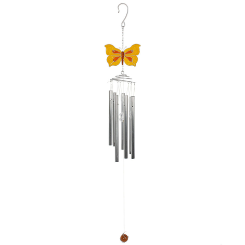 Yellow Brimstone Butterfly Windchime