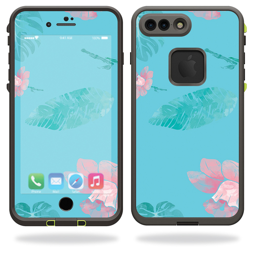MightySkins LIFIP7PL-Water Flowers Skin for Lifeproof iPhone 7 Plus - 