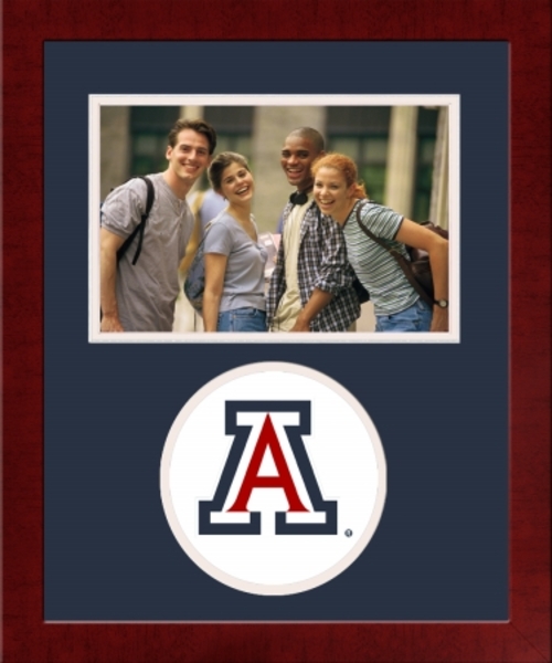 Campus Image AZ996SLPFH University of Arizona Spirit Photo Frame - Hor