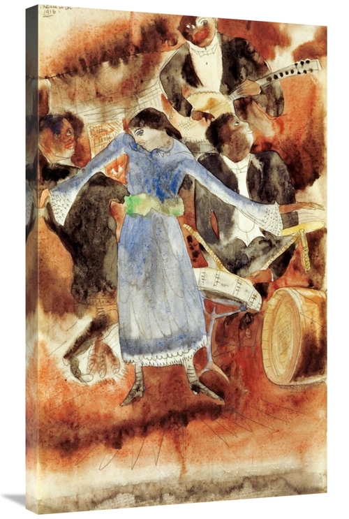 Global Gallery GCS-267931-36-142 36 in. The Jazz Singer Art Print - Ch