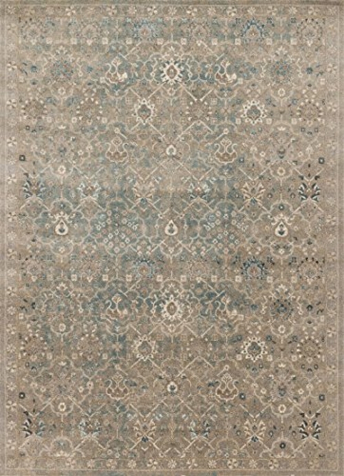 Loloi Rug CENTCQ-03ZV0028A6 Bluestone Transitional Runner Shape Area R