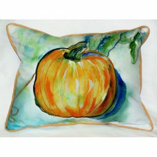 Betsy Drake HJ471 Pumpkin Throw Pillow- 16 x 20 in.