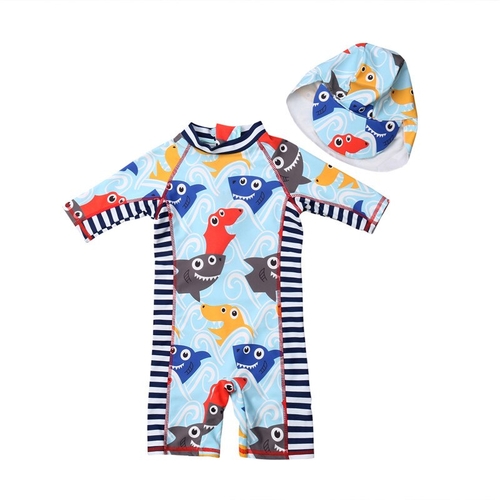 Fashion Kids Baby Boys Girls Rash Guard Sun