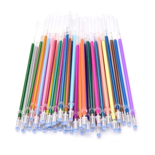 12 Colors A Set Flash Ballpoint Gel Pen