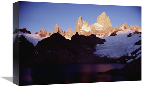 Global Gallery GCS-451455-1218-142 12 x 18 in. Sunrise Glow on High Gr
