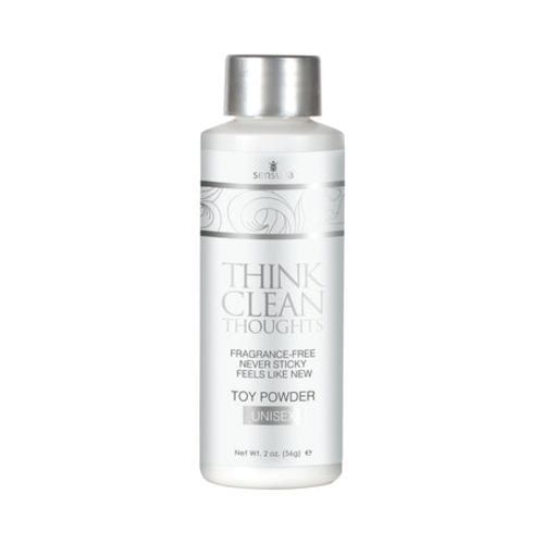 Sensuva Think Clean Thoughts Toy Powder 2 oz.