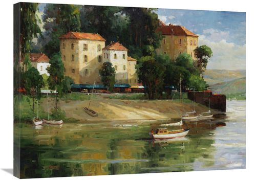 Global Gallery GCS-132434-2432-142 24 x 32 in. Tranquil Shore Art Prin