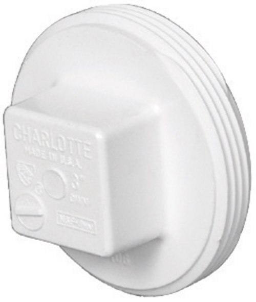 Charlotte Pipe & Foundry PVC001061400HA PVC-Dwv Cleanout Plug  6 i