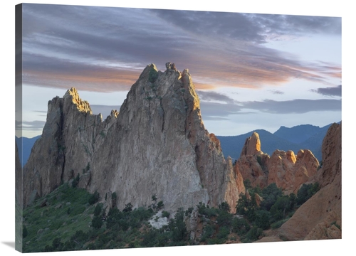 Global Gallery GCS-452195-3040-142 30 x 40 in. Gray Rock & South Gatew