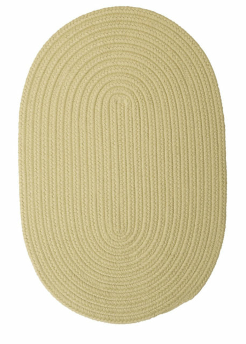 Colonial Mills Rug BR66R084X108 Boca Raton - Celery 7 ft. x 9 ft. Brai