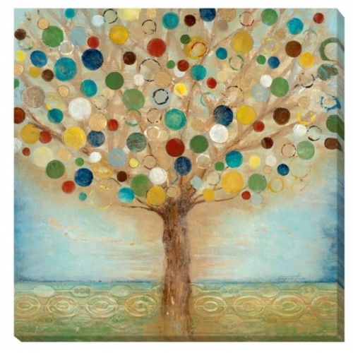 Artistic Home Gallery 3636328G Tree of Light Canvas Artwork - 36 in.