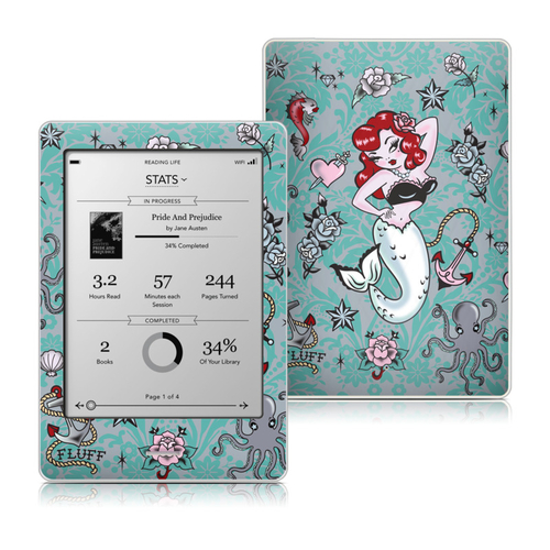 DecalGirl KOBT-MOLMERM Kobo E-Reader Touch Skin - Molly Mermaid