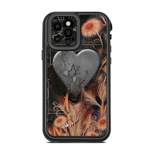 DecalGirl LF12P-BLKLACE Lifeproof iPhone 12 Pro Fre Case Skin - Black 