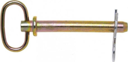 Apex B3899852 0.16 in. Campbell Hitch Pin with Clip, Yellow Zinc P