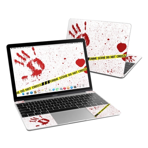 DecalGirl MB12-CRIME-REV MacBook 12 in. Skin - Crime Scene Revisited