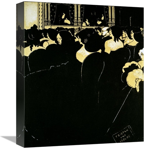 Global Gallery GCS-276686-16-142 16 in. Tristan & Isolde - The Yellow 