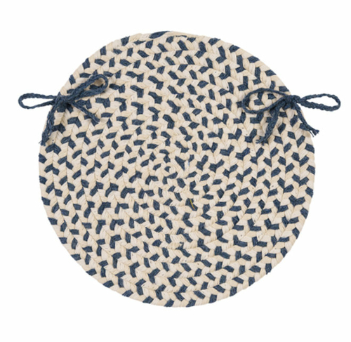 Colonial Mills EM59A015X015 Elmwood - Denim Chair Pad -set 4 Rug